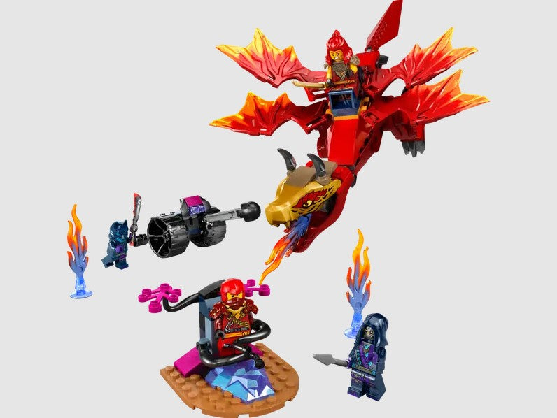 LEGO Ninjago Kai’s Source Dragon 71815 with Kai, Wyldfyre, and Wolf Mask minifigures – Ireland