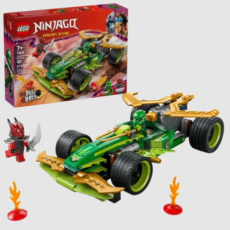 LEGO Ninjago 71828 box with Lloyd’s Pull-Back Race Car and minifigures for sale in Ireland- ToyTown.ie