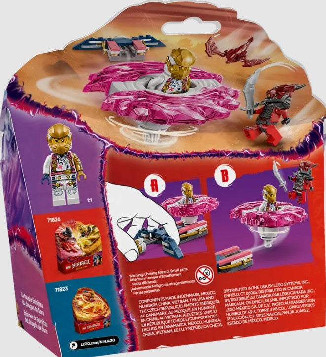 Sora battling Dragonian Warrior in LEGO Spinjitzu Spinner 71824 set – Ninjago Ireland
