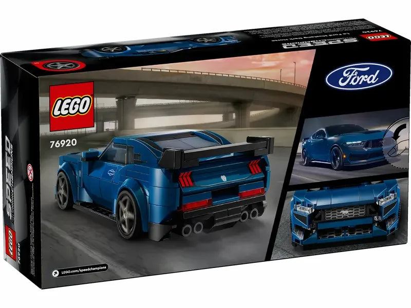 Lego Speed Ford Mustang Dark Horse Sports Car