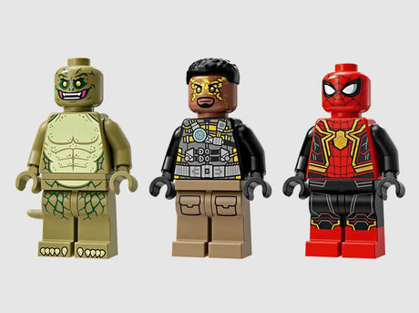 LEGO Marvel 76280 minifigures Spider-Man Electro and Lizard Ireland
