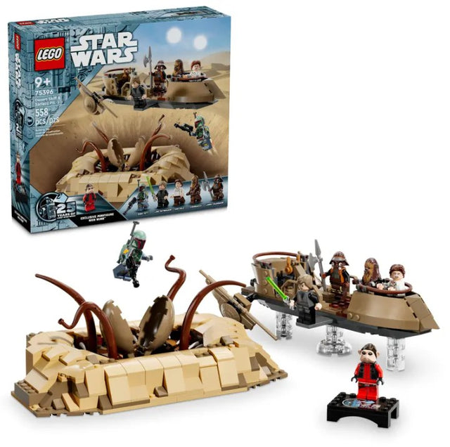 LEGO 75396 Desert Skiff & Sarlacc Pit product box in Ireland