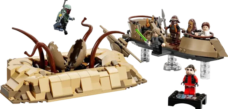 LEGO Star Wars Desert Skiff & Sarlacc Pit 75396 set with Boba Fett and Sarlacc in Ireland