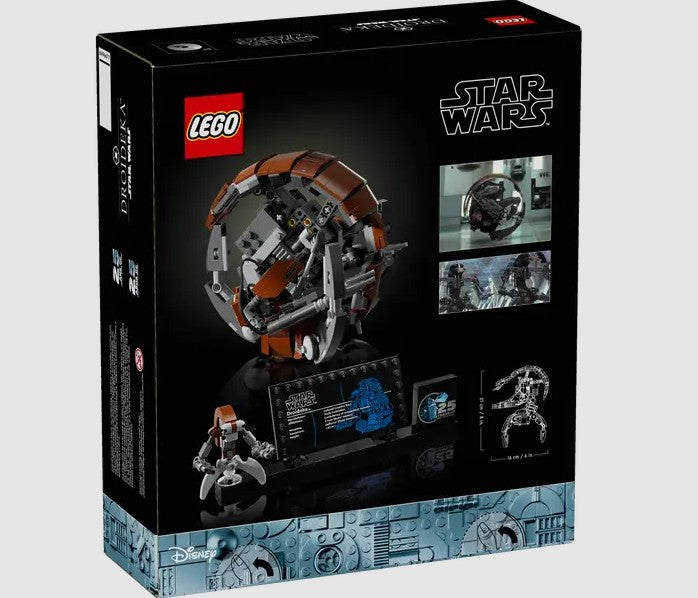 LEGO Star Wars Droideka 75381 Box Back with Scenes – Ireland