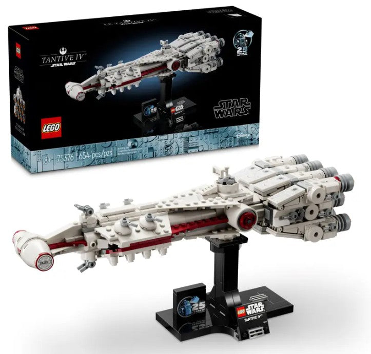 LEGO Star Wars Tantive IV 75376 box and build model Ireland