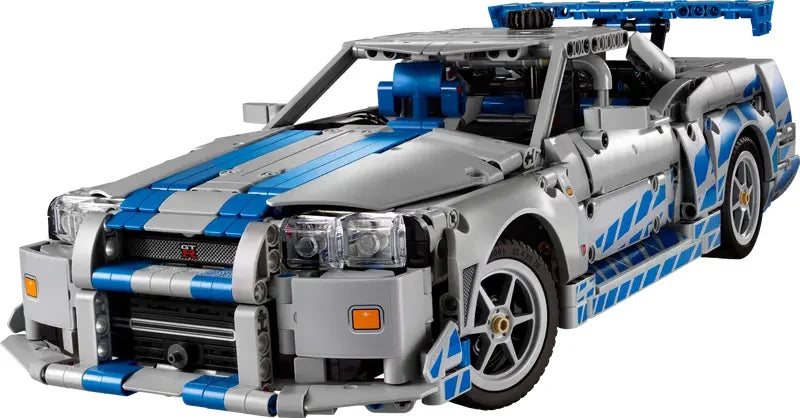 LEGO Technic 2 Fast 2 Furious Nissan Skyline GT-R R34 front view Ireland