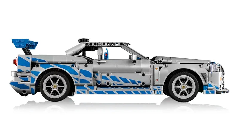 Side profile of LEGO Technic 2 Fast 2 Furious Nissan Skyline GT-R R34 Ireland