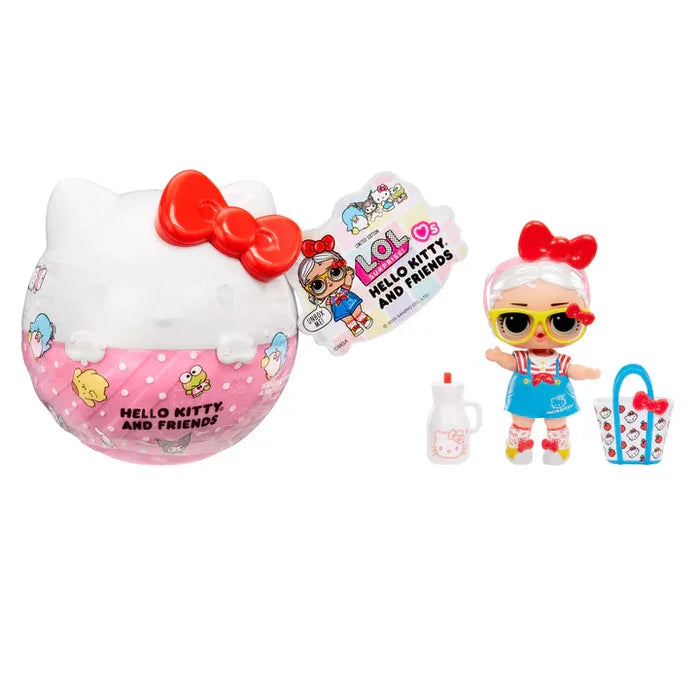 LOL Surprise Hello Kitty and Friends doll with accessories and Hello Kitty ball in Ireland