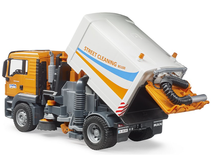 Bruder Man TGS Street Sweeper