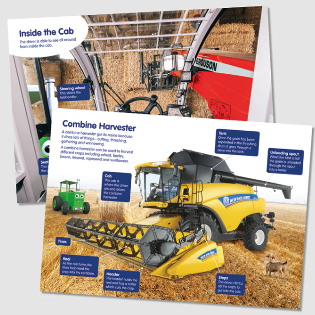 Tractor Ted Let's Look at Big Machines