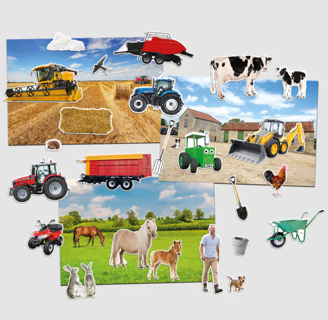 Tractor Ted Farm Magnet Game