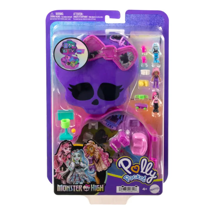 Packaged Polly Pocket Monster High compact with dolls and accessories – Ireland