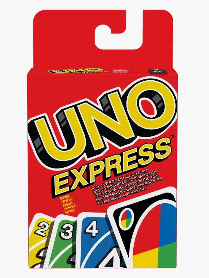 UNO Express card game retail box – Mattel UNO Ireland