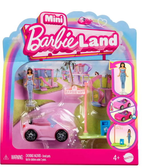Barbie Mini BarbieLand Vehicle Asst HYF42