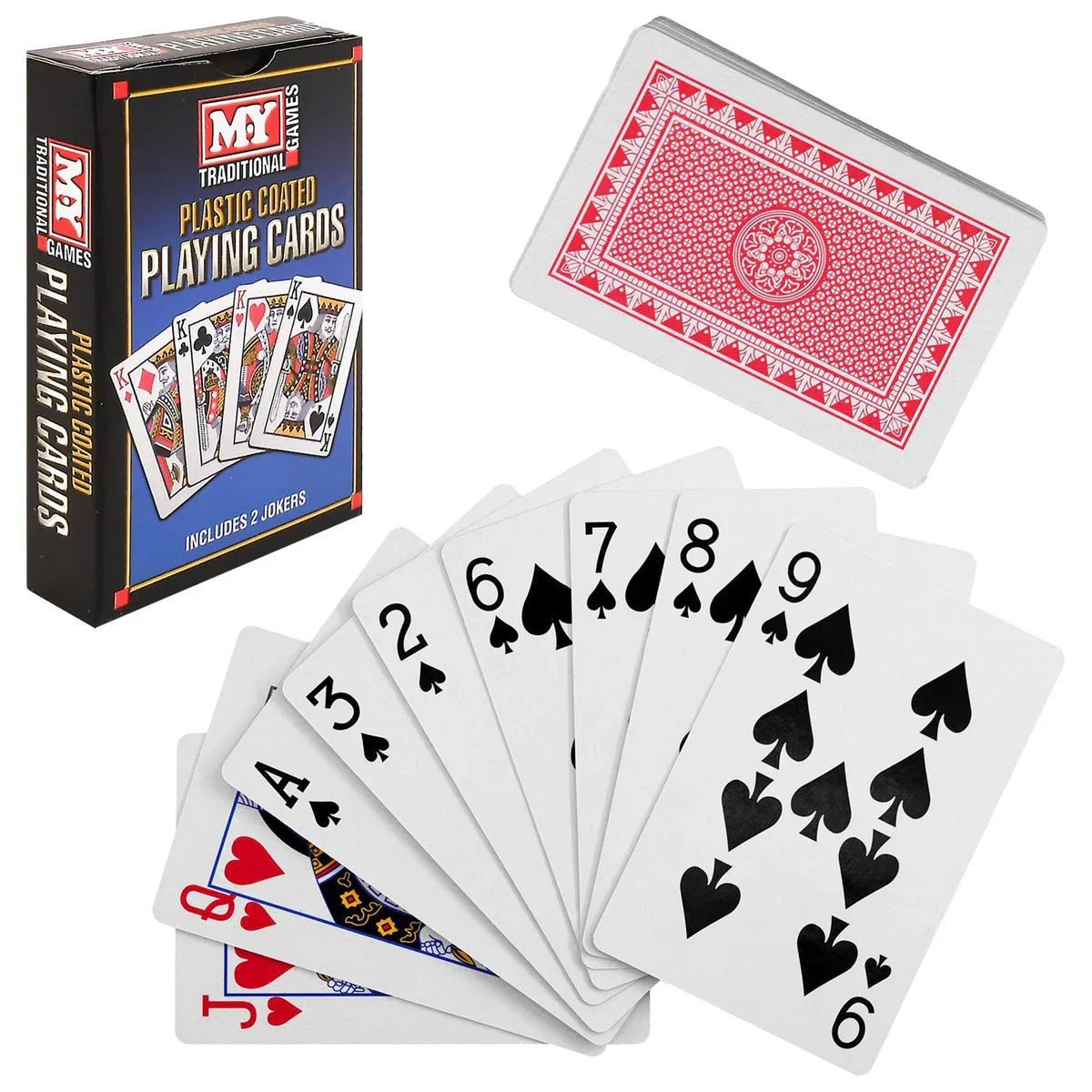 M.Y Classic Playing Cards with 52-card deck and 2 jokers in box – Ireland