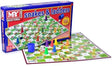 M.Y Snakes and Ladders board game with pieces and dice Ireland