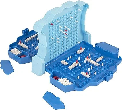 Naval Strike board game play showing blue folding board and game pieces Ireland