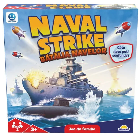 Naval Strike board game box with naval ships and submarines Ireland