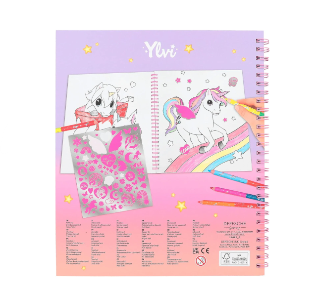 Ylvi Naya's Colouring Book