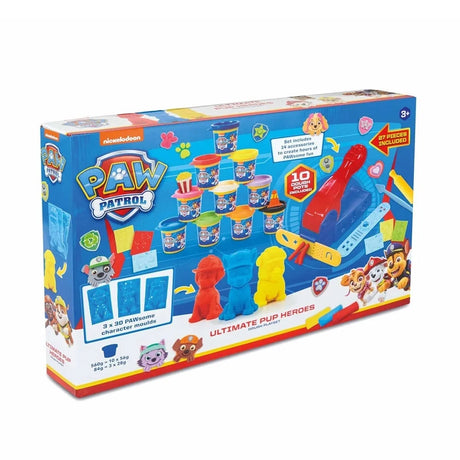 Nickelodeon Paw Patrol Ultimate Pup Heroes Dough Playset box side view Ireland