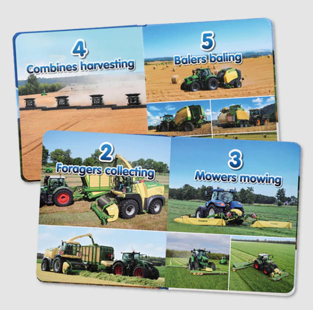 Tractor Ted Numbers on the Farm