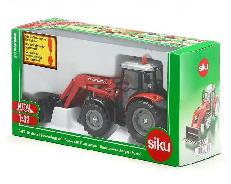 Siku Massey Ferguson 894 with Front Loader - 3653