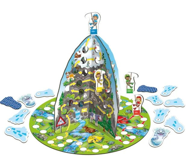 Orchard Toys Counting Mountain Game 3D board and pieces – Ireland