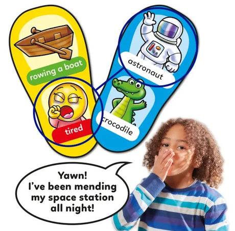 Child Acting Dizzy Donkey Action Card Scene Ireland