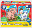 Orchard Toys First Farm Friends box with pig and cow puzzles for children in Ireland