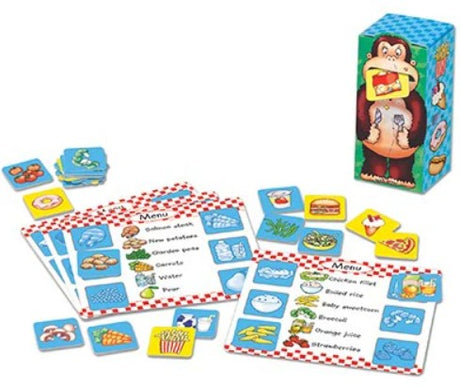 Orchard Toys Greedy Gorilla food boards and junk food cards – Ireland