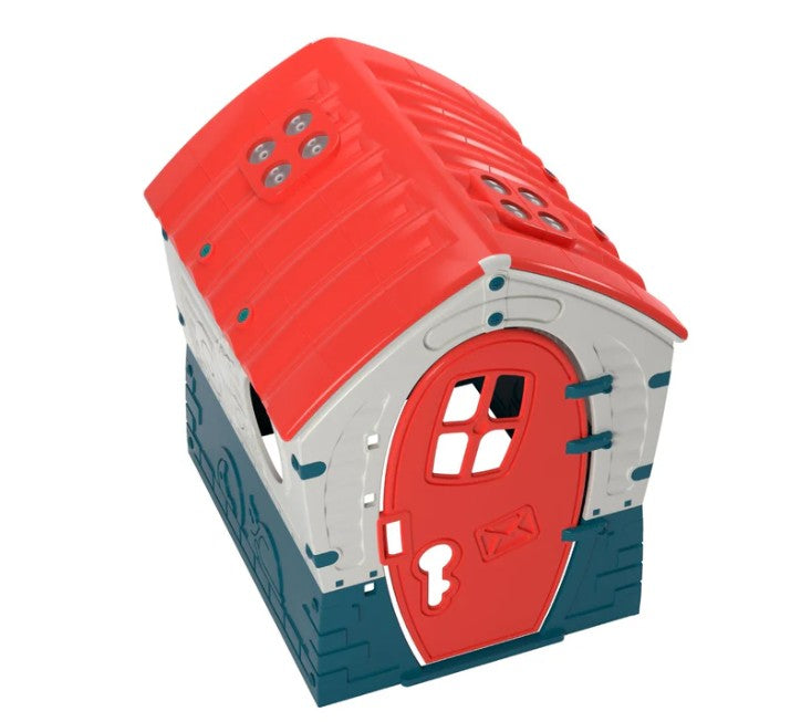 Palplay Dream House Playhouse red roof top angle view – Ireland