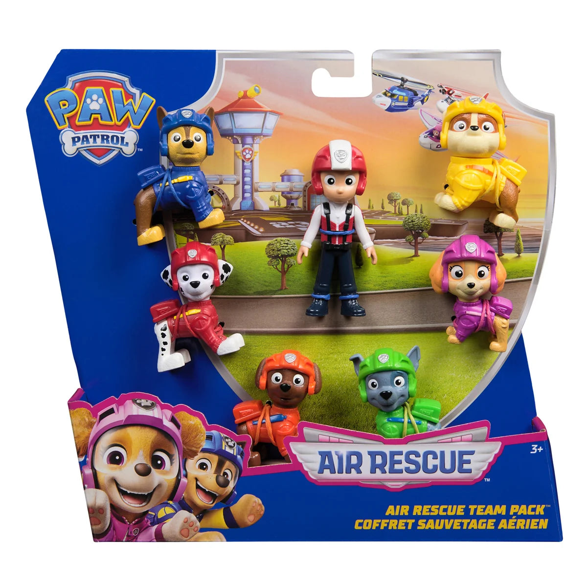 PAW Patrol Air Rescue Team 7 Figure Pack Toy in retail packaging – Ireland