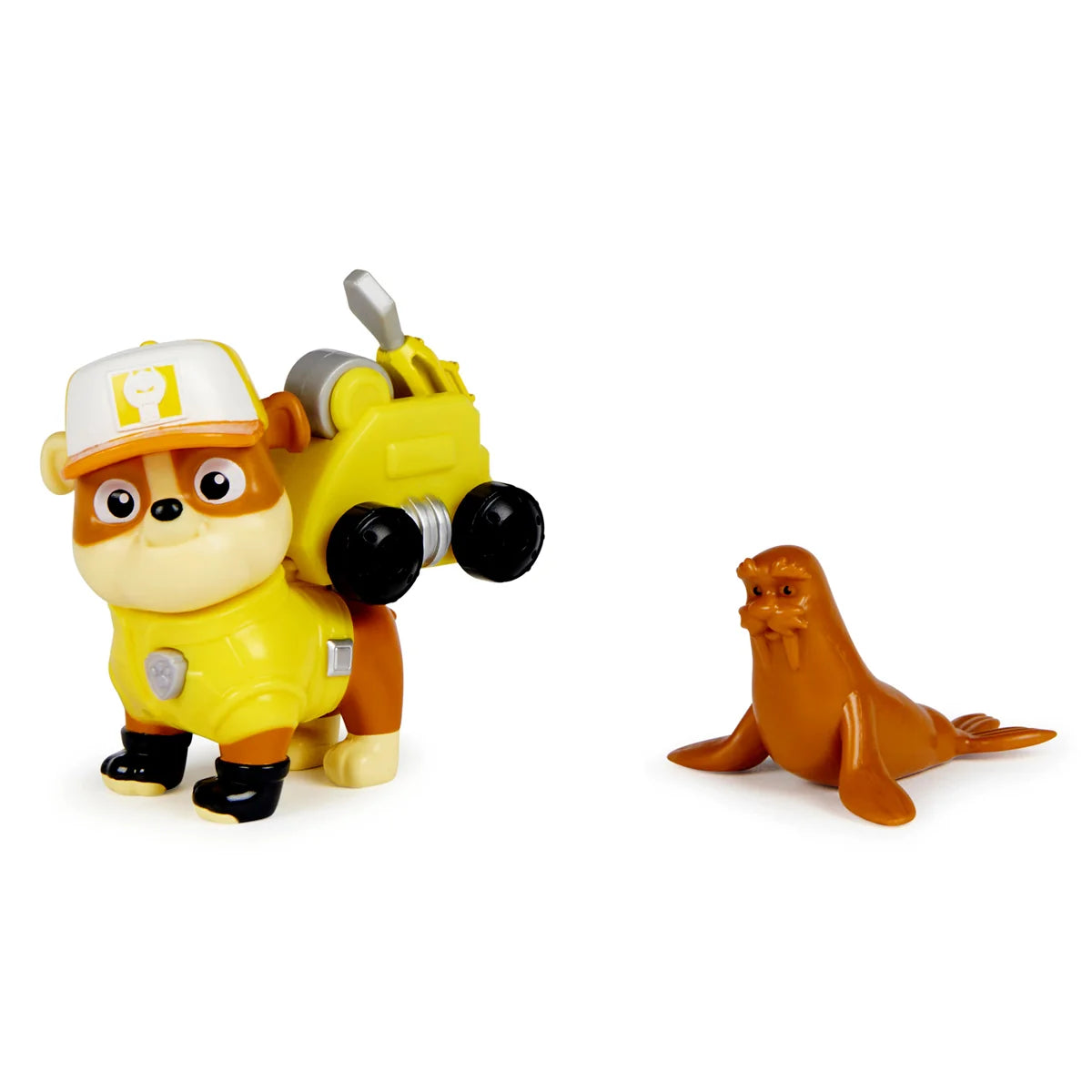 Rubble with animal figure from Paw Patrol Big Truck Pups set, Ireland edition