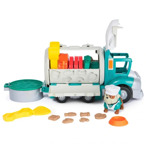 Rubble & Crew Growlin’ Grub Food Truck with 13 accessories and sand – Ireland
