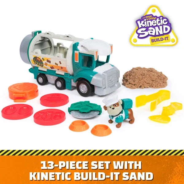 Paw Patrol food truck with Grandpa Gravel and Kinetic Sand accessories – Ireland