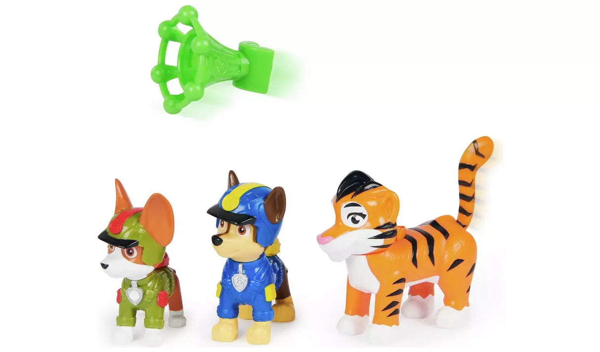 Chase, Tracker, and Tiger figures from PAW Patrol Jungle Pups toy set – Ireland