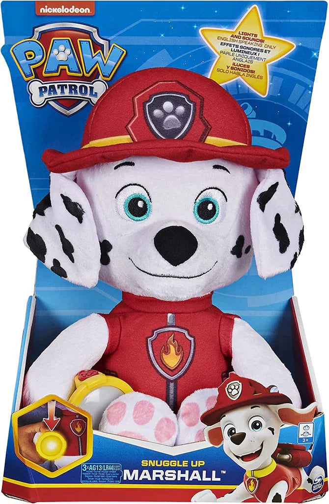 Paw Patrol Snuggle Up Marshall Plush Light Up Toy – Ireland