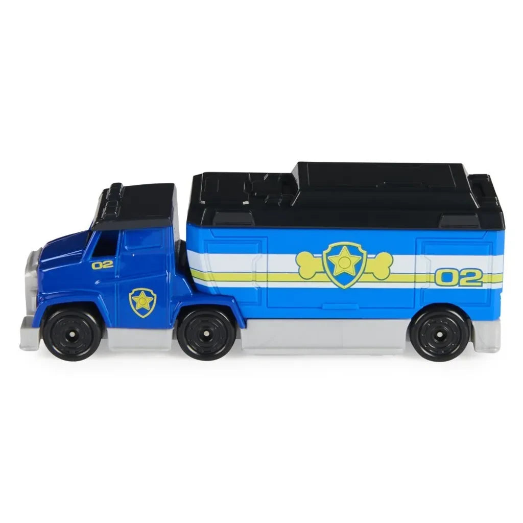 Chase blue PAW Patrol Big Truck Pups truck shown from the side