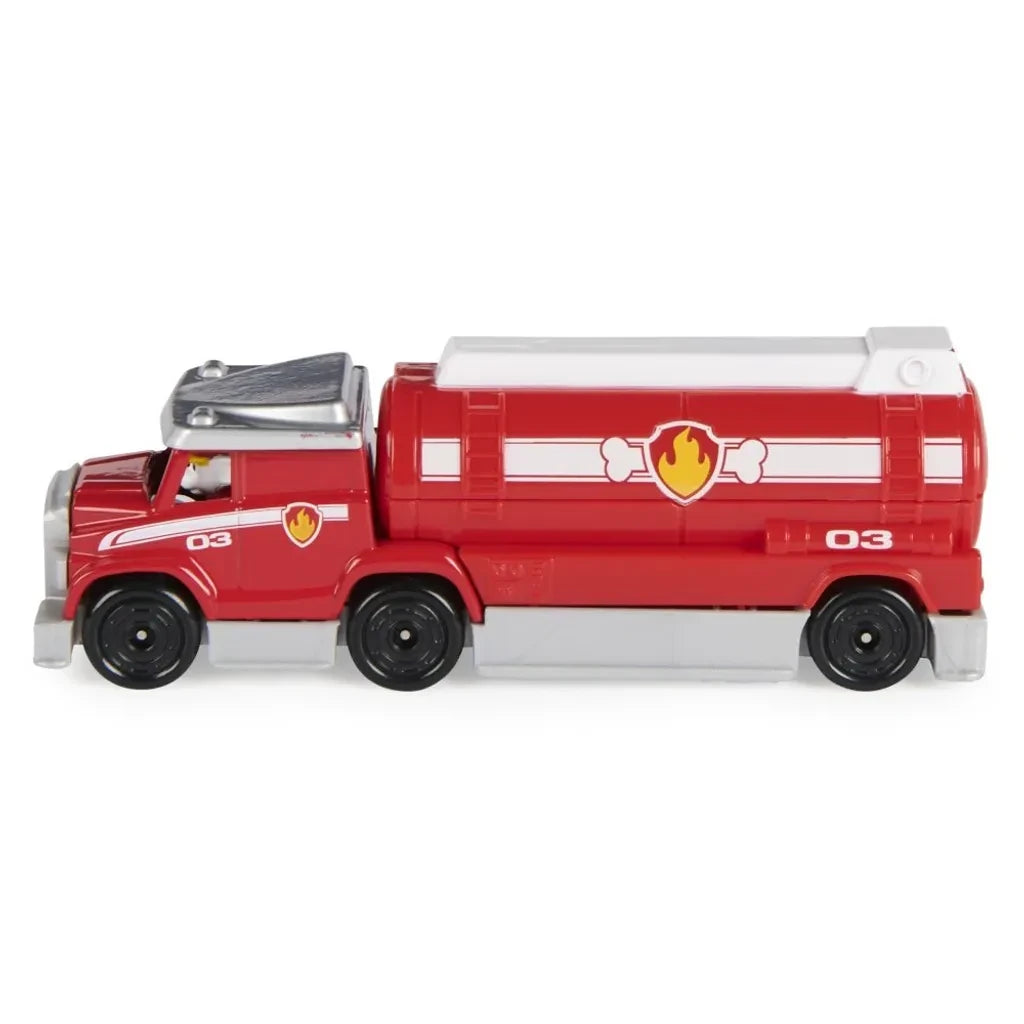 Marshall red PAW Patrol Big Truck Pups truck shown from the side