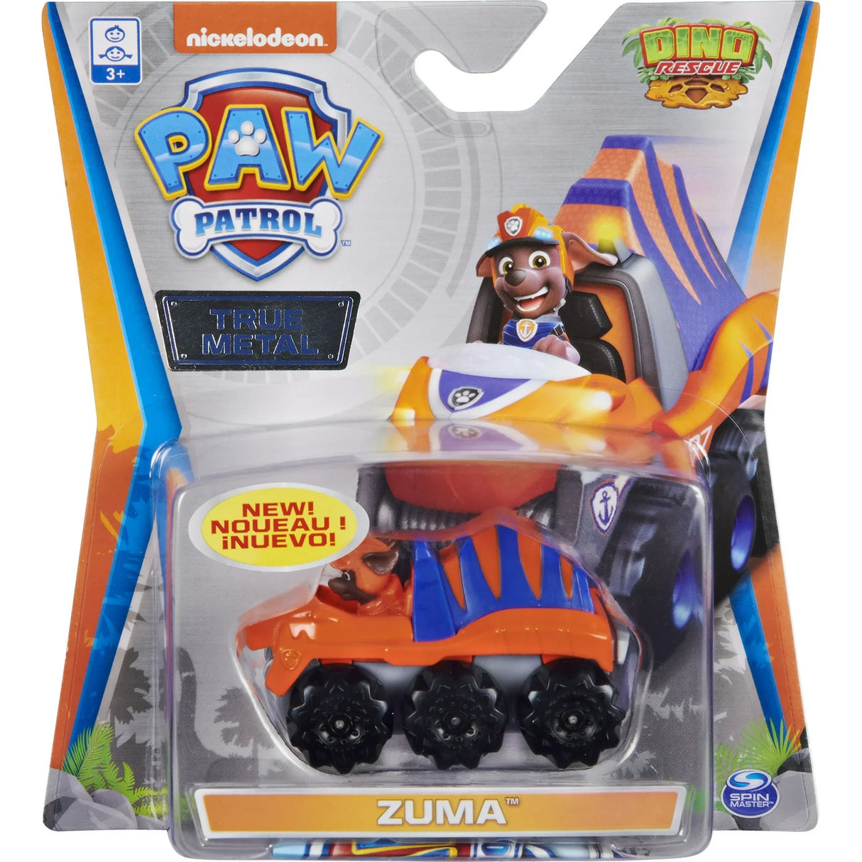 PAW Patrol True Metal Zuma Dino Rescue Vehicle in retail packaging – Ireland