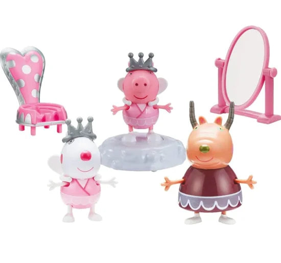 Peppa Pig Ballet Set with Peppa Suzy Madame Gazelle and accessories Ireland