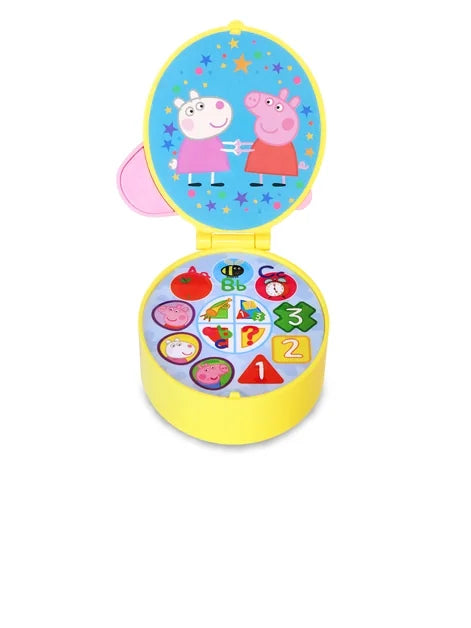 Peppa Pig Flip Up Learning Pad opened with colourful learning icons Ireland