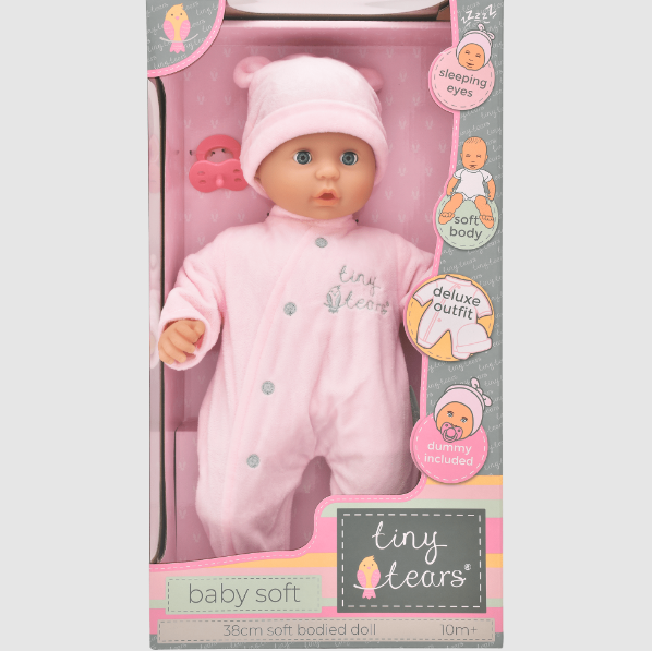 Tiny Tears Baby Soft Pink