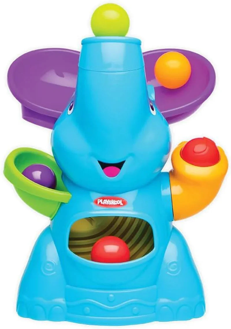 PlaySkool Elefun Busy Ball Popper elephant toy with balls ready to pop in Ireland