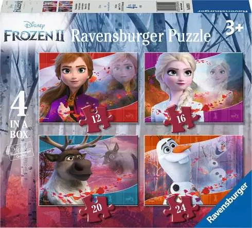 Ravensburger Frozen 2 4 in a Box Jigsaw Puzzle
box front