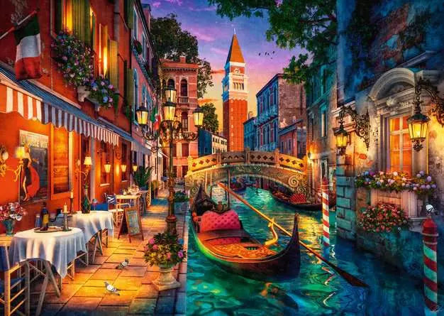 Ravensburger Venice Illuminated 1000 Piece Jigsaw Puzzle
