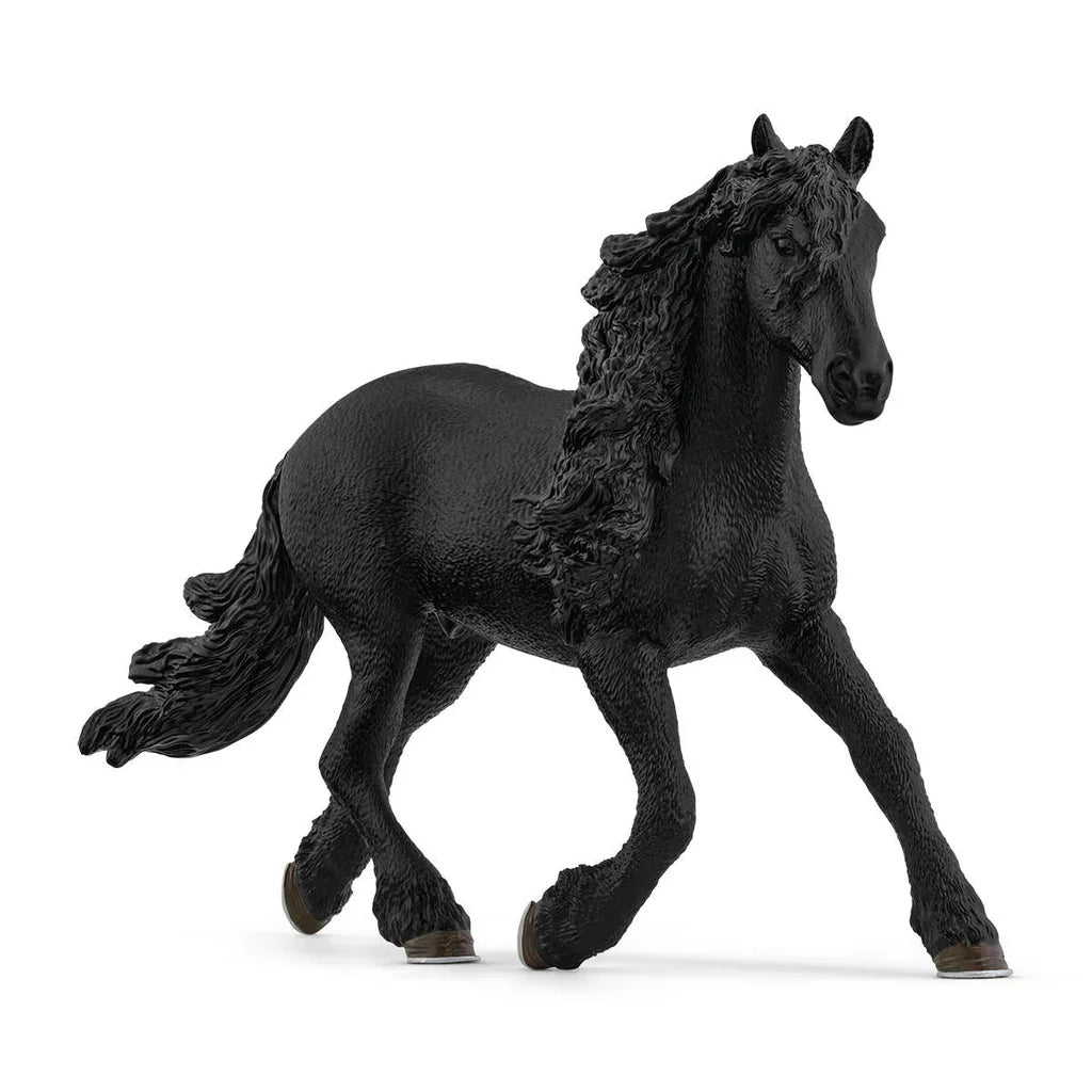 Schleich Friesian Stallion toy horse figure Ireland model 13975