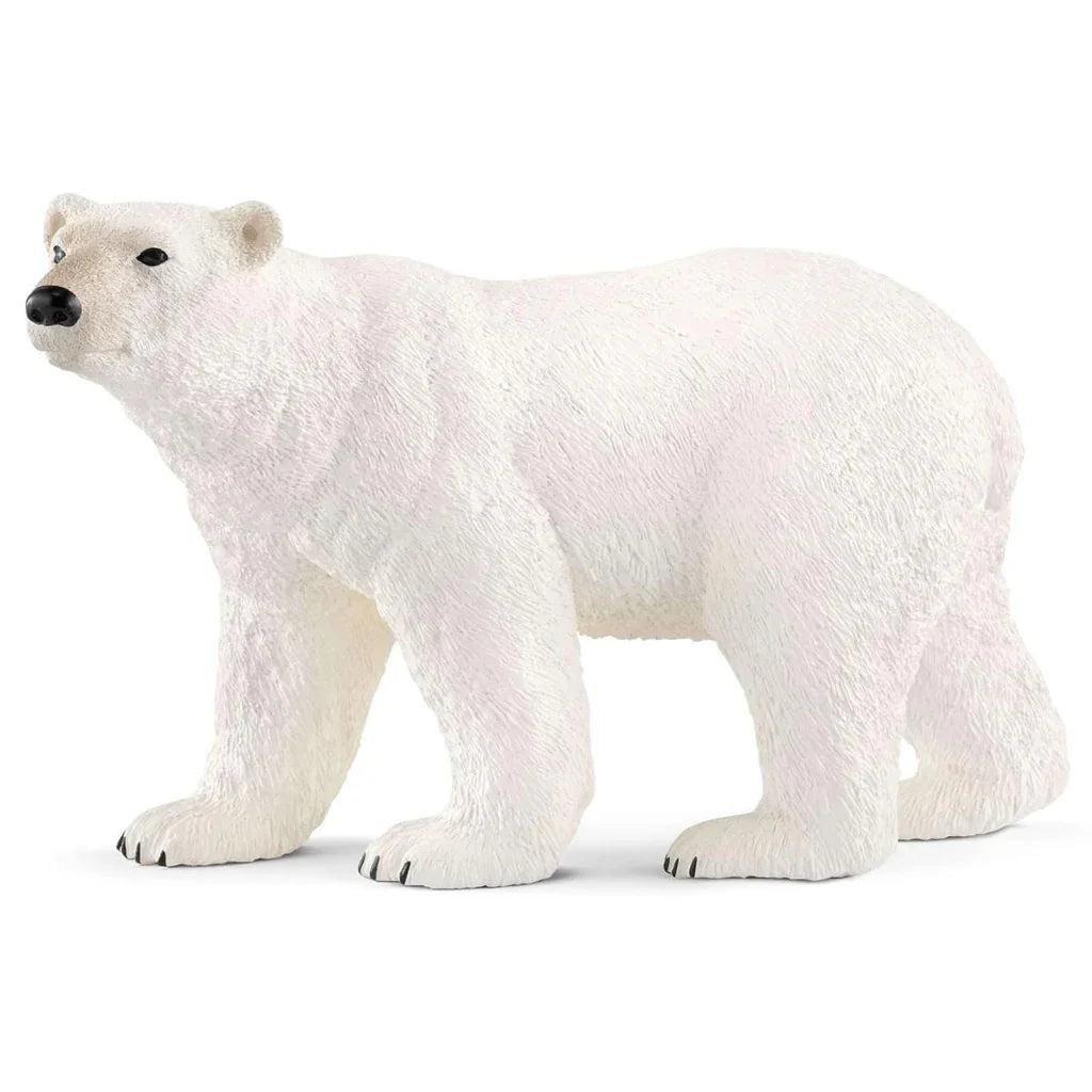 Schleich Polar Bear toy figure with thick white fur and Arctic features Ireland model 14800