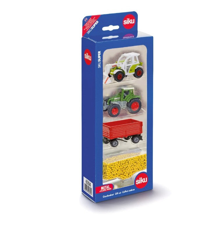 Boxed Siku Agricultural Gift Set 6304 with farm vehicles and pellets Ireland