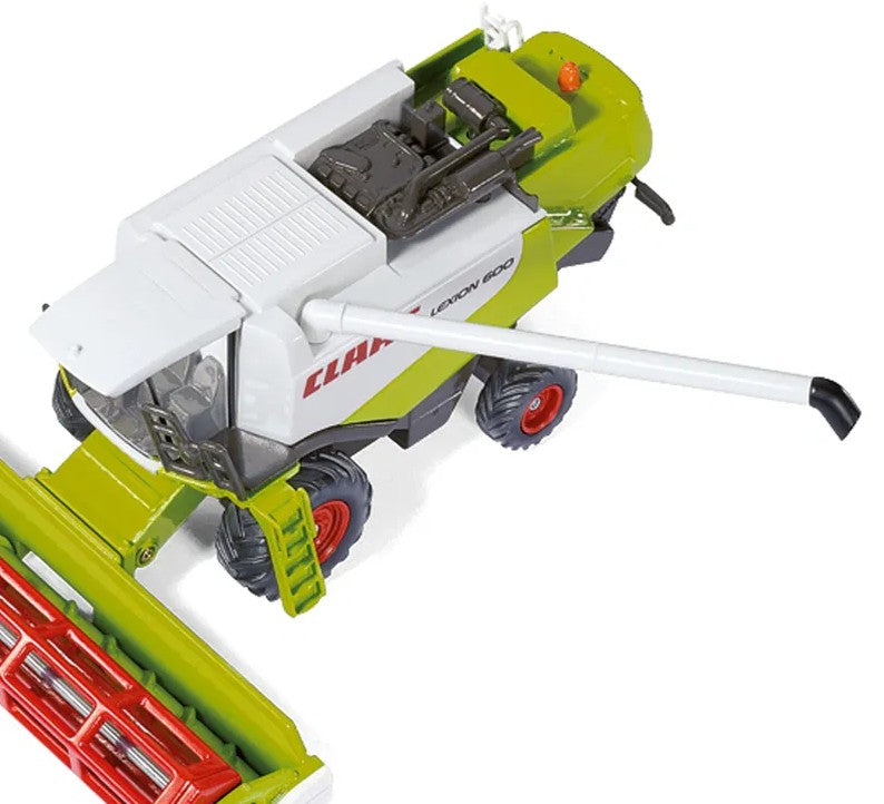 Top view of SIKU Claas Lexion 600 Combine Harvester 1:50 Ireland